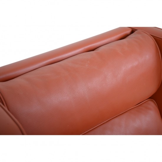 Børge Mogensen 2204 øreklapstol i cognac læder 1997