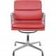 Charles Eames Ea-208 i rødt læder 2005