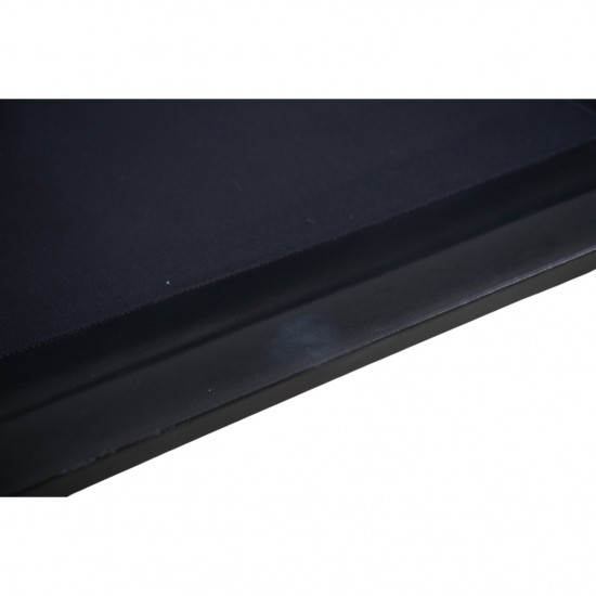 Fabricius and Kastholm BO562 2.personers sofa i sort læder 1990'erne