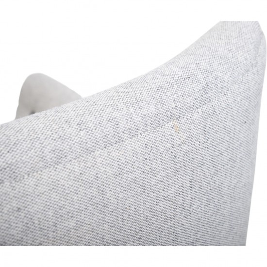 Finn Juhl Poet sofa i gråt stof / sort læder 2020