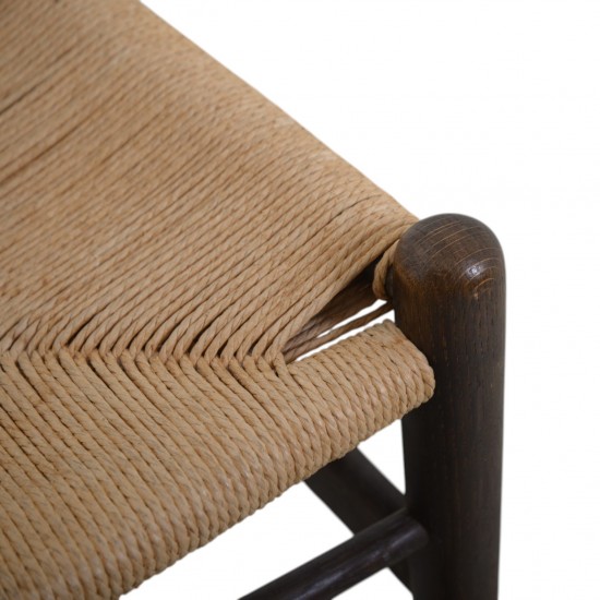 Sæt af to Hans Wegner CH24 Y-stole i Bejdset eg 1990'erne