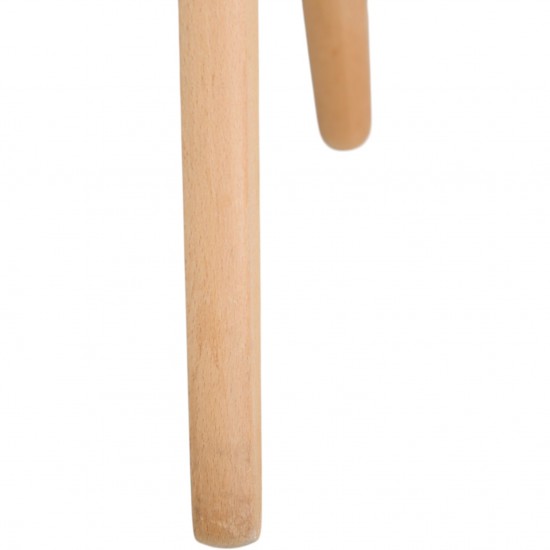 Sæt af 6 Hans Wegner savbukkestole i bøg 1995