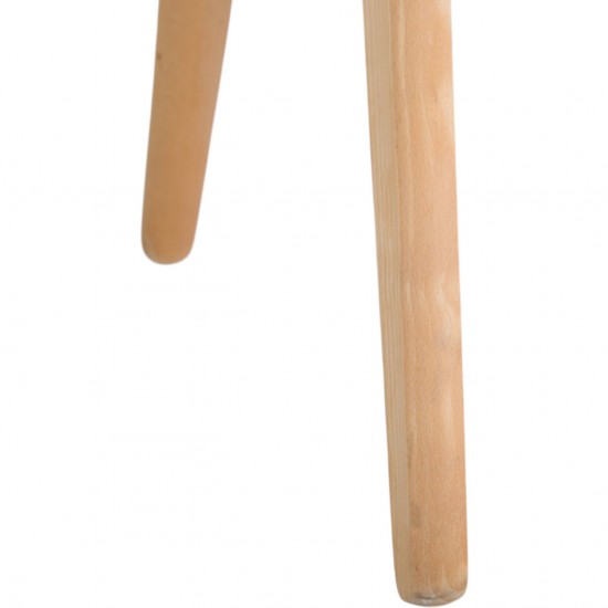 Sæt af 6 Hans Wegner savbukkestole i bøg 1995