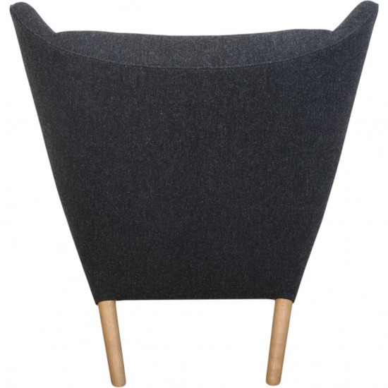 Hans Wegner Bamse stol med skammel i gråt Hallingdal stof 2025