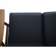 Hans Wegner GE240 3-personers Cigars sofa i eg 1980'erne