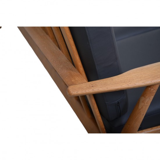 Hans Wegner GE240 3-personers Cigars sofa i eg 1980'erne