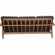 Hans Wegner GE240 3-personers Cigars sofa i eg 1980'erne