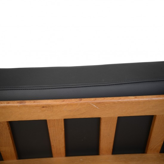 Hans Wegner GE240 3-personers Cigars sofa i eg 1980'erne