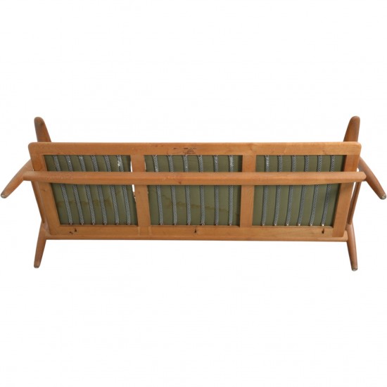 Hans Wegner GE240 3-personers Cigars sofa i eg 1980'erne