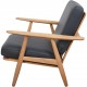 Hans Wegner GE240 Cigar stol i eg 1980'erne