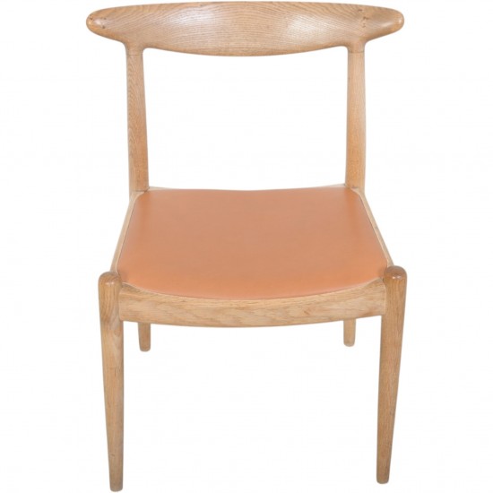 Sæt af 4 Hans Wegner W1 stole i eg 1960'erne
