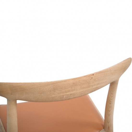 Sæt af 4 Hans Wegner W1 stole i eg 1960'erne