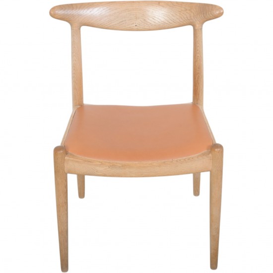 Sæt af 4 Hans Wegner W1 stole i eg 1960'erne