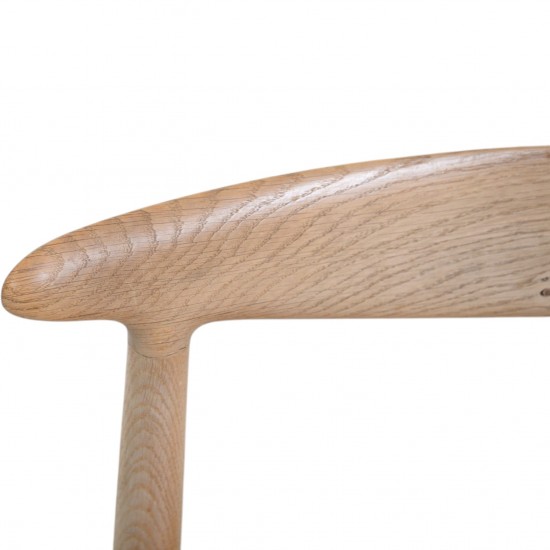 Sæt af 4 Hans Wegner W1 stole i eg 1960'erne