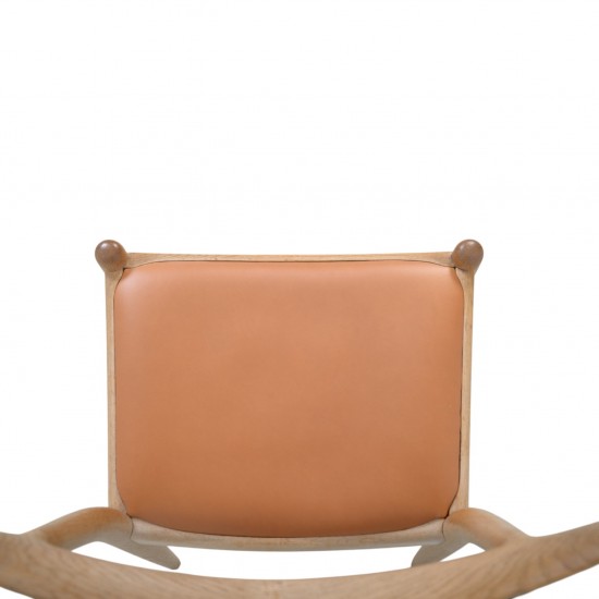 Sæt af 4 Hans Wegner W1 stole i eg 1960'erne