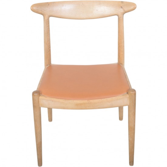 Sæt af 4 Hans Wegner W1 stole i eg 1960'erne
