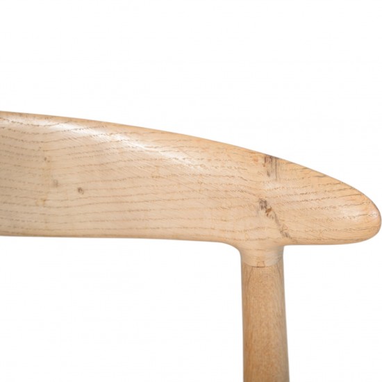 Sæt af 4 Hans Wegner W1 stole i eg 1960'erne