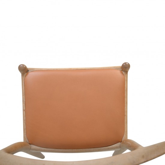 Sæt af 4 Hans Wegner W1 stole i eg 1960'erne