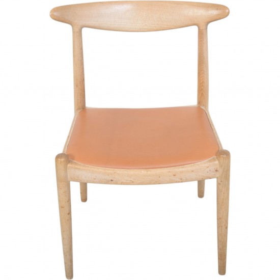 Sæt af 4 Hans Wegner W1 stole i eg 1960'erne