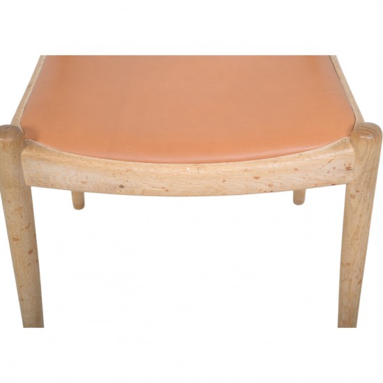 Sæt af 4 Hans Wegner W1 stole i eg 1960'erne