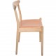 Sæt af 4 Hans Wegner W1 stole i eg 1960'erne