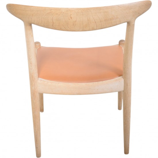 Sæt af 4 Hans Wegner W1 stole i eg 1960'erne