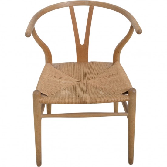 Sæt af 3 Hans Wegner CH24 Y-stole i eg 1990'erne