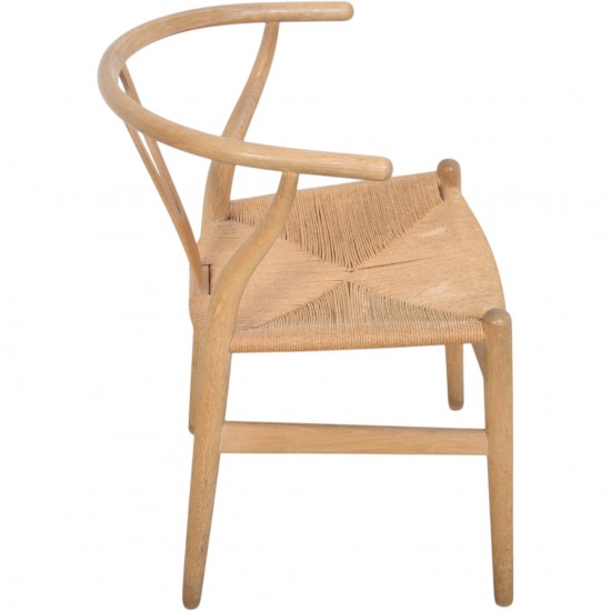 Sæt af 3 Hans Wegner CH24 Y-stole i eg 1990'erne