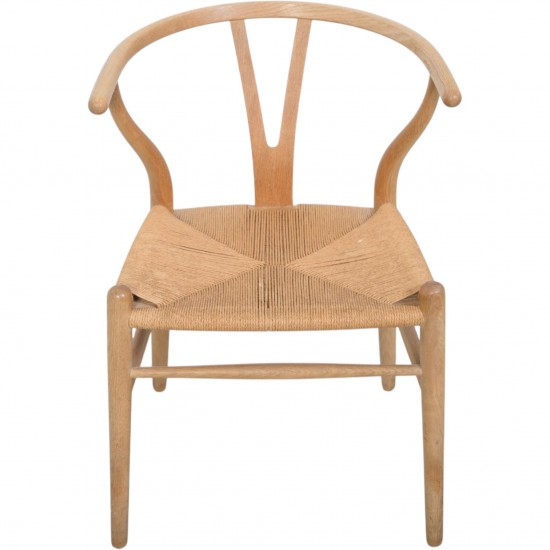 Sæt af 3 Hans Wegner CH24 Y-stole i eg 1990'erne