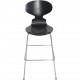 Arne Jacobsen Sæt af to sorte Myre barstole 2008