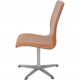 Arne Jacobsen Oxford Stol i cognac classic læder 1987