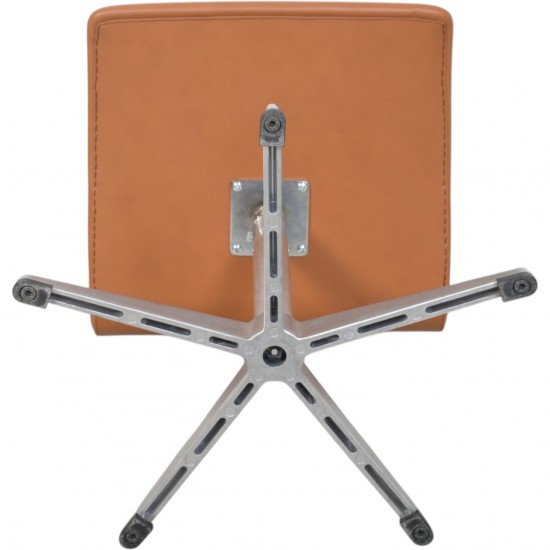 Arne Jacobsen Oxford Stol i cognac classic læder 1987