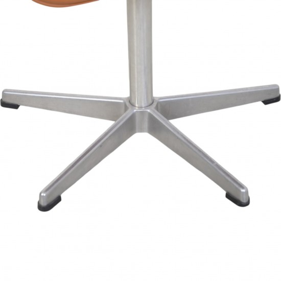 Arne Jacobsen Oxford Stol i cognac classic læder 1987