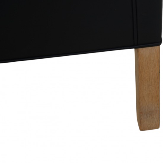 Børge Mogensen 2213 3-personers sofa i sort læder 2012