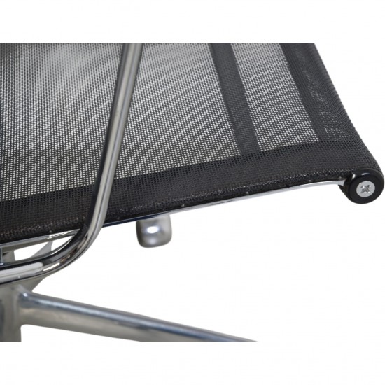 Charles Eames EA-117 kontorstol i sort mesh 1997