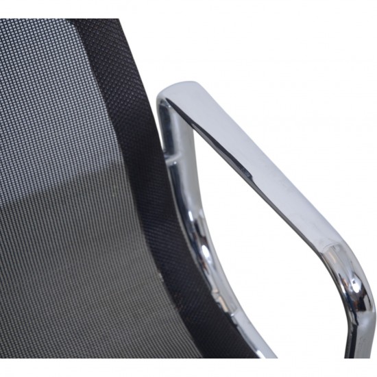 Charles Eames EA-117 kontorstol i sort mesh 2002