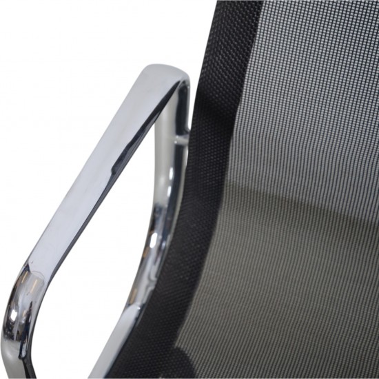 Charles Eames EA-117 kontorstol i sort mesh 2002