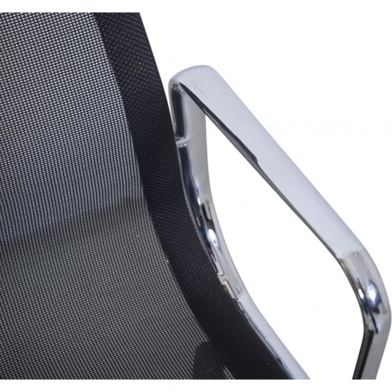 Charles Eames EA-117 kontorstol i sort mesh 2002