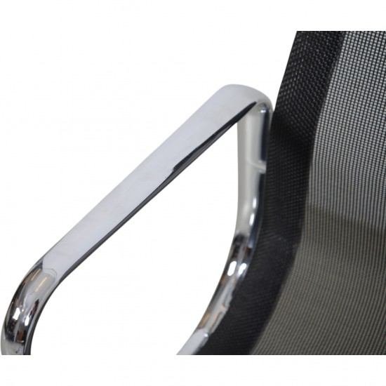Charles Eames EA-117 kontorstol i sort mesh 2002