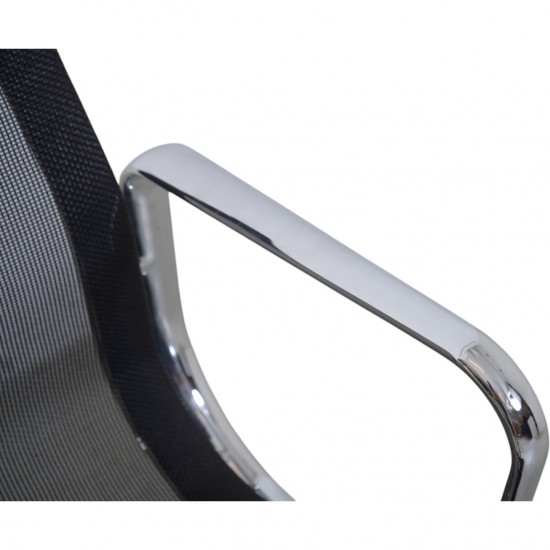 Charles Eames EA-117 kontorstol i sort mesh 2002