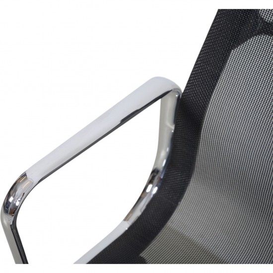 Charles Eames EA-117 kontorstol i sort mesh 2002