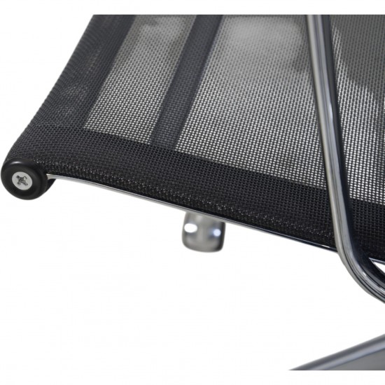 Charles Eames EA-117 kontorstol i sort mesh 2002