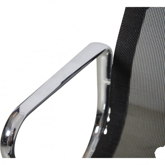 Charles Eames EA-117 kontorstol i sort mesh 2002