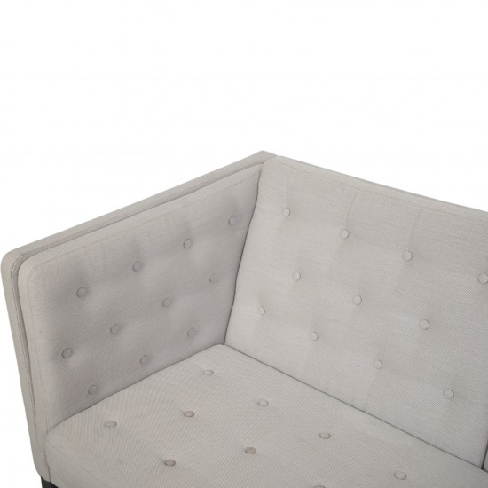 Erik Jørgensen EJ-315 2-personers sofa i gråt stof 1990'erne