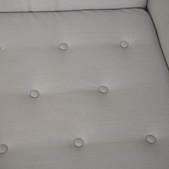 Erik Jørgensen EJ-315 2-personers sofa i gråt stof 1990'erne