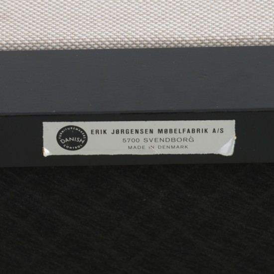 Erik Jørgensen EJ-315 2-personers sofa i gråt stof 1990'erne