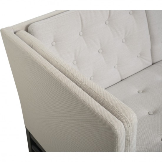 Erik Jørgensen EJ-315 2-personers sofa i gråt stof 1990'erne