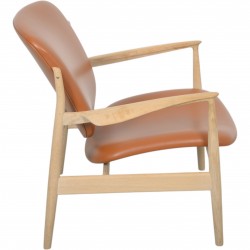 Finn Juhl France stol i cognac læder 2024