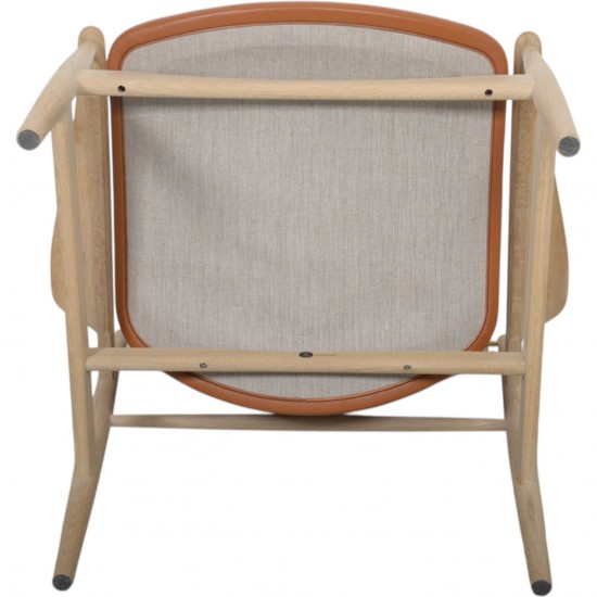 Finn Juhl France stol i cognac læder 2024