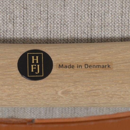 Finn Juhl France stol i cognac læder 2024